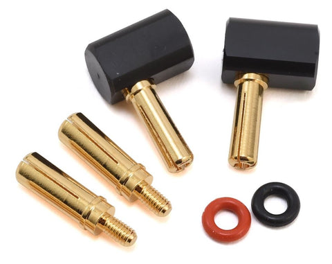 YEAWPT-0121 Yeah Racing 4mm & 5mm Bullet Angled Connector Set-CONNECTORS-Mike's Hobby