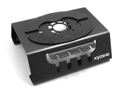 KYO36230BK Kyosho "Low Type" Car Maintenance Stand (Black)-Tools-Mike's Hobby