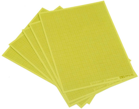 TAM87129 Masking Sticker Sheet (5) 1mm Grid Type-painting accessories-Mike's Hobby