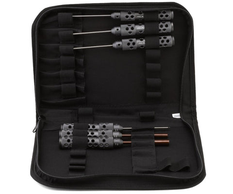 PTK-8300 ProTek RC 6-Piece Metric Hex & Nut Driver "TruTorque" 1/10 Surface Tool Set w/Carrying Case-Tools-Mike's Hobby
