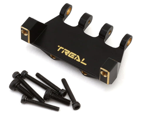 TLHTSCX24-183 Treal Hobby Axial SCX24 Brass Servo Mount (Black) (EcoPower/Emax) (8.7g)-PARTS-Mike's Hobby