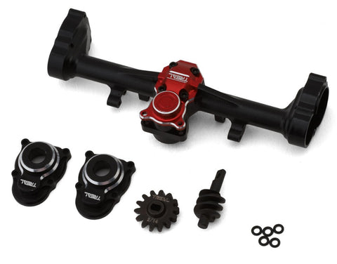 TLHTSCX24-188 Hobby Axial SCX24 Aluminum Rear Portal Axle Upgrade Kit (Black)-PARTS-Mike's Hobby