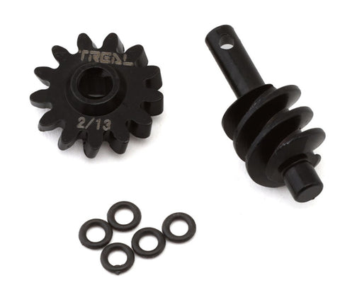 TLHTSCX24-98 Treal Hobby Axial SCX24 Steel Overdrive Differential Gears (2T/13T)-PARTS-Mike's Hobby