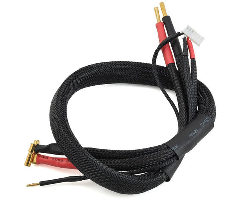 PTK-5342 ProTek RC 2S High Current Charge/Balance Adapter (4mm to 5mm Solid Bullets) (10awg Wire) (24")-CHARGING ACCSESORIES-Mike's Hobby