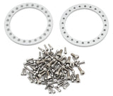 VPS08130 Vanquish Products KMC KM237 Riot 1.9" Beadlock Crawler Wheels (Black) (2)-WHEELS AND TIRES-Mike's Hobby