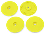 WRP-WL-WC-YLW Whitz Racing Products 1/10 Whiplash Wheel Covers (Yellow) (4)-WHEELS AND TIRES-Mike's Hobby