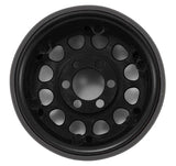 VPS07911 Vanquish Products Method 105 1.9" Beadlock Crawler Wheels (Black/Silver) (2)-WHEELS AND TIRES-Mike's Hobby