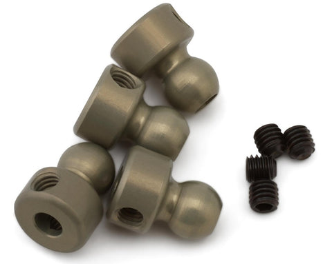 KYO92653HB Kyosho 5.8mm Hard Anodized Aluminum Sway Bar Ball Joints (4)-PARTS-Mike's Hobby