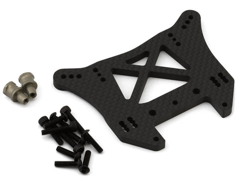 KYOISW201B Kyosho Carbon Front Shock Tower (MP10T/MP10Te)-PARTS-Mike's Hobby