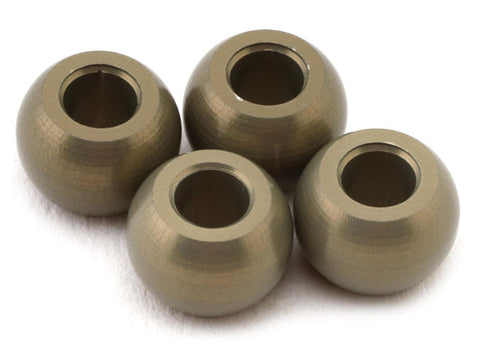 KYOW0204B Kyosho 6.8mm Hard Anodized 7075 Aluminum Shock Ball (4)-PARTS-Mike's Hobby
