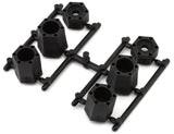 UPG-10005 UpGrade RC Low-Pro BELTED Street Radials 2.8" Pre-Mounted On-Road Tires w/5-Star Wheels (2) (17mm/14mm/12mm Hex)-WHEELS AND TIRES-Mike's Hobby