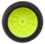 RWS180212SSBY Raw Speed RC Mach One 1/8 Truggy Pre-Mounted Tires (Yellow) (2) (Super Soft)-WHEELS AND TIRES-Mike's Hobby