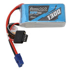 GEA133S45E3GT Gens Ace G-Tech Smart 3S LiPo Battery 45C (11.1V/1300mAh) w/EC3 Connector-LiPo Battery-Mike's Hobby