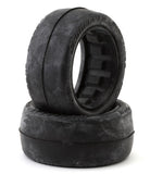 JCO4048-06 JConcepts Smoothie 2 "Thick Sidewall" 2.2" 4WD Front Buggy Tires (2) (Silver)-WHEELS AND TIRES-Mike's Hobby
