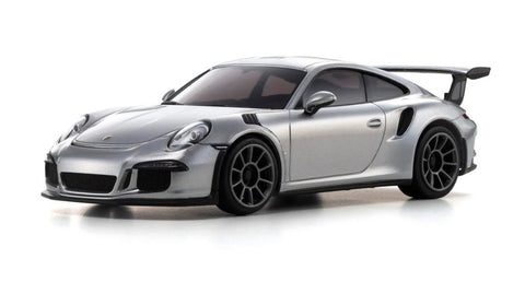 KYO32358S Kyosho MR-04 RWD Mini-Z ReadySet w/Porsche 911 GT Body (Silver) w/KT-531P 2.4GHz Radio-Cars & Trucks-Mike's Hobby