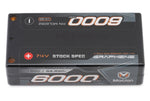 MCL6052 Maclan Graphene V4-SS 2S 150C Shorty LiPo Battery (7.4V/6000mAh) (Stock Spec) w/5mm Bullets-LiPo Battery-Mike's Hobby