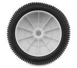 TZO-TZT402S-W-N TZO Tires 402 1/8 Truggy Non-Glued Tire Set (White) (2) (Soft)-WHEELS AND TIRES-Mike's Hobby