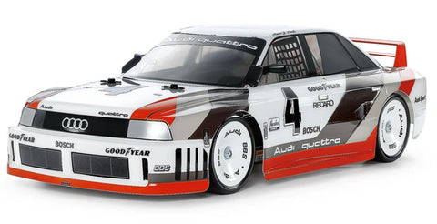 TAM58744 Tamiya Audi 90 quattro Racing 1/10 4WD Electric Touring Car Kit (TT-02)-Cars & Trucks-Mike's Hobby