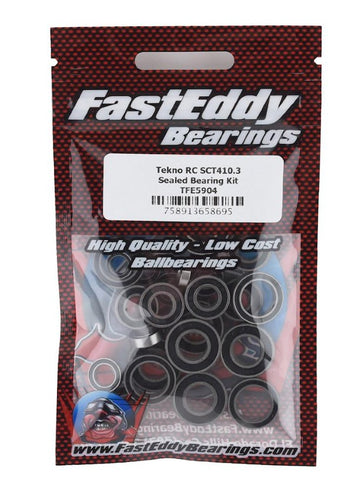 TFE5904 FastEddy Tekno RC SCT410.3 Sealed Bearing Kit-Bearing-Mike's Hobby