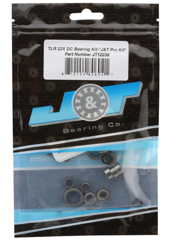 JTB-JT12236 J&T Bearing Co. TLR 22X DC Bearing Kit (Pro Kit)-Bearing-Mike's Hobby