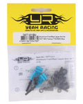 YEA-TATT-011BU Yeah Racing Tamiya TT-02 RWD Aluminum Front/Rear Upper Suspension Arm (Blue) (2)-PARTS-Mike's Hobby