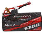 GEA50004S50D Gens Ace G-Tech Smart 4S LiPo Battery 60C (5300mAh/14.8V) w/T-Style Connector-LiPo Battery-Mike's Hobby