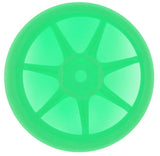 IW-2205G Integra AVS Model T7 High Traction Drift Wheel (Green) (2) (5mm Offset) w/12mm Hex-WHEELS AND TIRES-Mike's Hobby