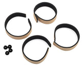 MXS-832103FBK MST 501 Wheel Set (Flat Black) (4) (Offset Changeable) w/12mm Hex-WHEELS AND TIRES-Mike's Hobby