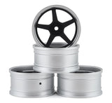 MXS-832110FBK MST FS-FBK GT offset changeable wheel set (4) (Offset Changeable) w/12mm Hex-WHEELS AND TIRES-Mike's Hobby