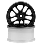TDW-063BK Topline SSR Agle Minerva 5-Split Spoke Drift Wheels (Black) (2) (6mm Offset) w/12mm Hex-WHEELS AND TIRES-Mike's Hobby