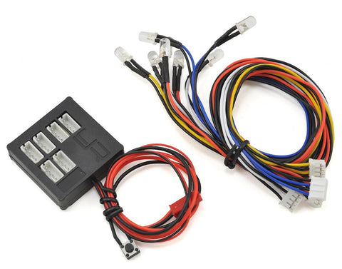 YEA-LK-0002 Yeah Racing Dark Drifter 6-Slot LED Light Kit w/Lights-LED Lighting-Mike's Hobby