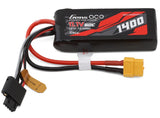 GEA143S60X6GT Gens Ace G-Tech Smart 3S LiPo Battery 60C (11.1V/1400mAh) w/XT60 Connector-LiPo Battery-Mike's Hobby