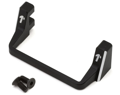 1UP-15510 1UP Racing RC10 Aluminum Low Profile Servo Mount (Black) (B7/B7D)-PARTS-Mike's Hobby