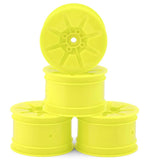 JCO3466Y JConcepts Pioneer 2.2 Rear Buggy Wheels (Yellow) (4) w/12mm Hex-WHEELS AND TIRES-Mike's Hobby