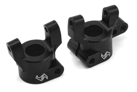 SAMSCX2-6014-BK Samix SCX10 II Aluminum C-Hub Carrier Set (2) (Black)-PARTS-Mike's Hobby