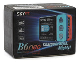 SKY-100198-01 SkyRC B6Neo LiPo/LiHV/LiFe DC Battery Charger (6S/10A/200W) (Red/Blue)-CHARGER-Mike's Hobby