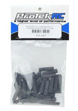 PTK-5453 ProTek RC 1.5, 5, 6 & 8mm Shrink Tubing Assortment Pack (Black) (20) (1" Length)-Tools-Mike's Hobby