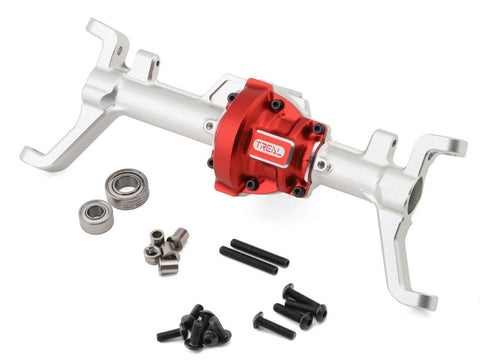 TLHTGEN9-02 Treal Hobby Redcat Gen9 Aluminum Front Axle Housing w/C-Hubs (Silver)-PARTS-Mike's Hobby