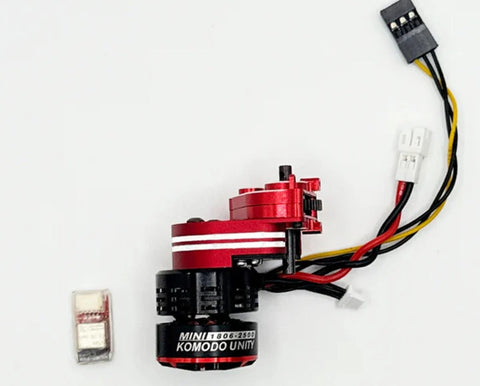 FTK-FUR-2695 Furitek Axial® SCX24 Unitydrive Combo w/Mini Komodo Unity 2-in-1 Brushless FOC System & Mini Stellar Transmission-ESC AND MOTORS-Mike's Hobby