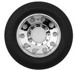 RER25700 Redcat Custom Hauler Rear Pre-Mounted Tires (Chrome) (2)-WHEELS AND TIRES-Mike's Hobby