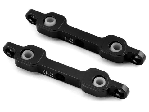 SPTSTC91359-CBK ST Racing Concepts DR10 Aluminum Rear Suspension Block Set (Black) (0/1 Degree)-PARTS-Mike's Hobby