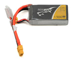 TAT-75C-1300-3S1P-XT60 Tattu 3S LiPo Battery 75C (11.1V/1300mAh) w/XT60 Connector-LiPo Battery-Mike's Hobby