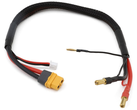 YEA-WPT-0151 Yeah Racing 2S LiPo XT60 Charge Lead (Female XT60 to 5mm Bullets) w/3-Pin JST-XH Balance Plug-CHARGING ACCSESORIES-Mike's Hobby