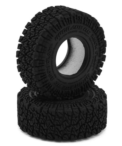 UPG-10016 UpGrade RC Micro Rock Claw XL A/T 1.0" Class 1 Micro Crawler Tires (2) (57mm OD) (Super Soft)-WHEELS AND TIRES-Mike's Hobby