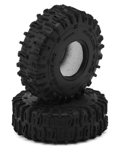 UPG-10018 UpGrade RC Micro Razor Wire XL 1.0" Class 2 Micro Crawler Tires (2) (64mm OD) (Super Soft)-WHEELS AND TIRES-Mike's Hobby