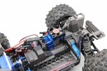 HRAMMX3535F01 Hot Racing Aluminum Motor Heat Sink for Traxxas® Mini Maxx®/XRT™ (Blue) w/35mm Fan-electronics-Mike's Hobby
