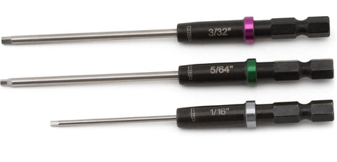 MIP9611 MIP Gen 2 Speed Tip Hex Driver Power Tool Tip Set (SAE) (1/16", 5/64" & 3/32")-Tools-Mike's Hobby