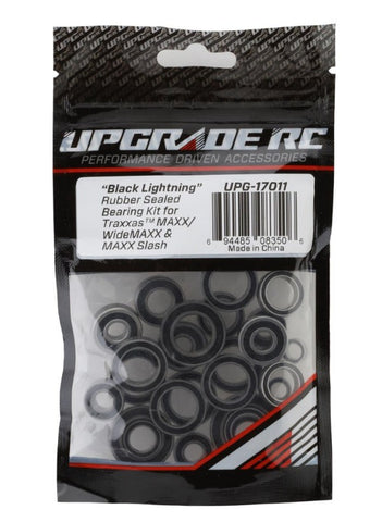 UPG-17011 UpGrade RC "Black Lightning" Rubber Sealed Bearing Kit for Traxxas® Maxx®/WideMaxx®/Maxx Slash®-Bearing-Mike's Hobby