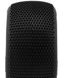 TZO-TZT202M-W TZO Tires 202 1/8 Truggy Pre-Glued Tire Set (White) (2) (Medium)-WHEELS AND TIRES-Mike's Hobby