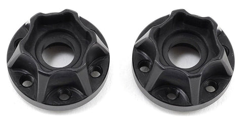 VPS07113 Vanquish Products SLW 475 Hex Hub Set (Black) (2) (0.475" Width)-PARTS-Mike's Hobby
